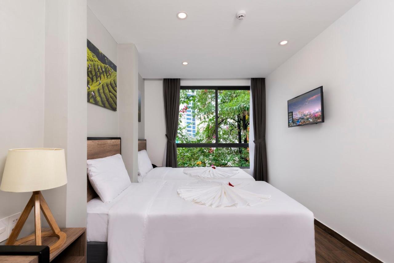 Golden Lotus Central Hotel Nha Trang Bagian luar foto
