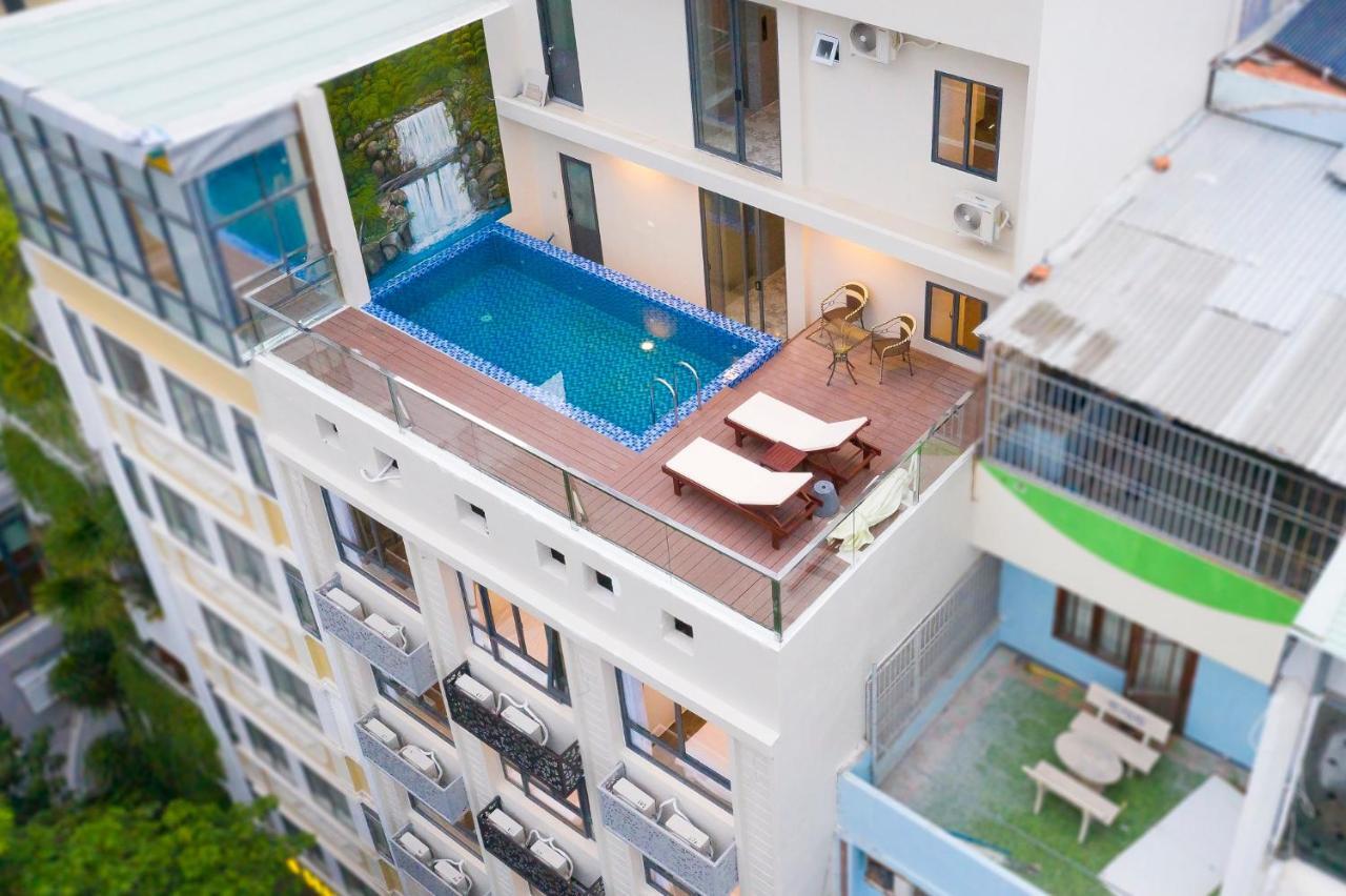 Golden Lotus Central Hotel Nha Trang Bagian luar foto